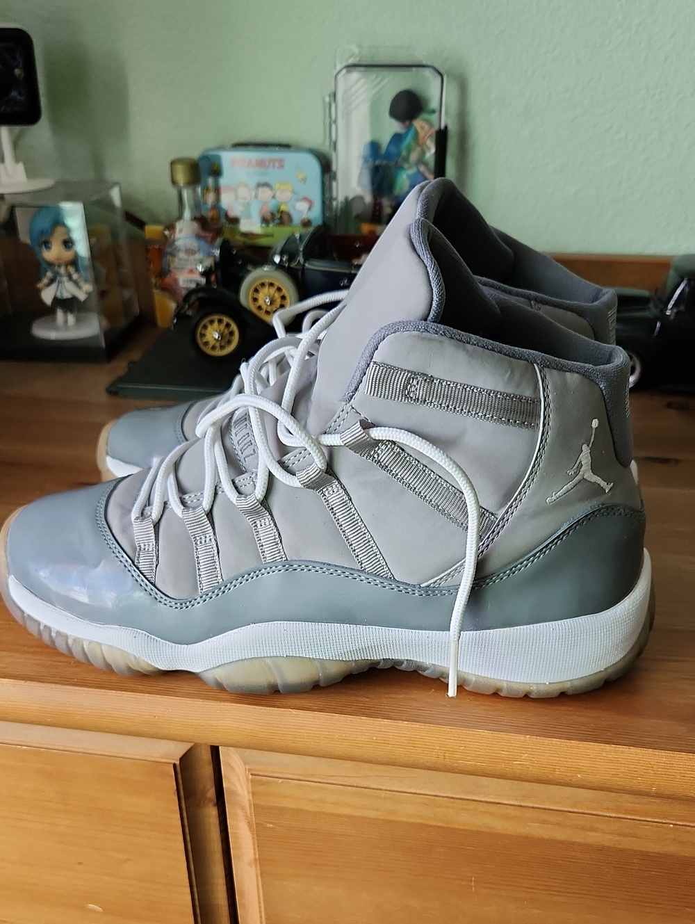 Jordan Men's High-Top Sneakers - Grey/White